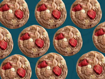 Strawberries and Cream Cookie Box
